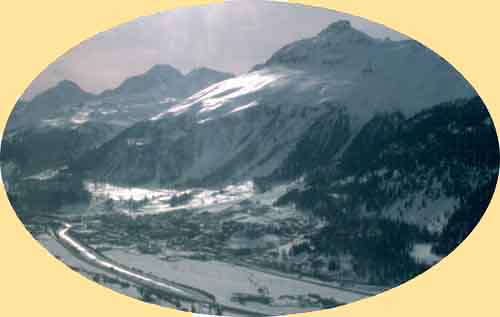 Samedan im Winter